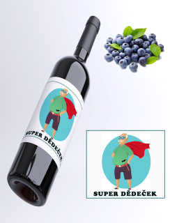 Super dědeček - borůvkové víno