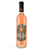 60 Let - Dárkové víno Růžové se zlatem 0,7 Kovová etiketa 