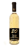 0,7L Gold Cuvee - Víno se zlatými lístky 23 karát Narozeniny 20 let