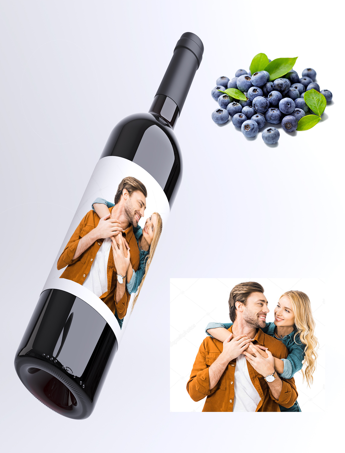 Borůvkové víno - Barevná fotografie + text