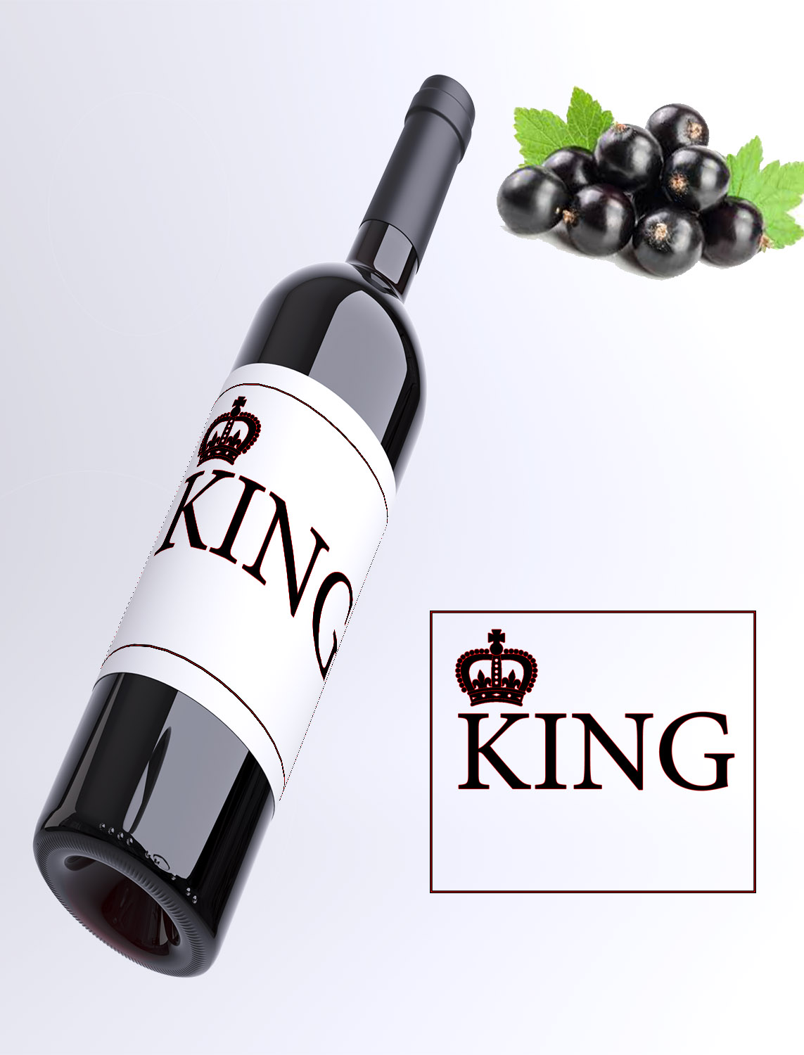 KING - rybízové víno