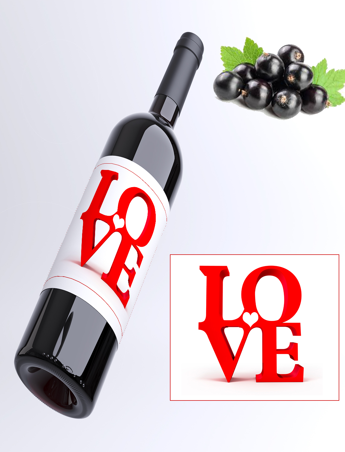 LOVE - rybízové víno
