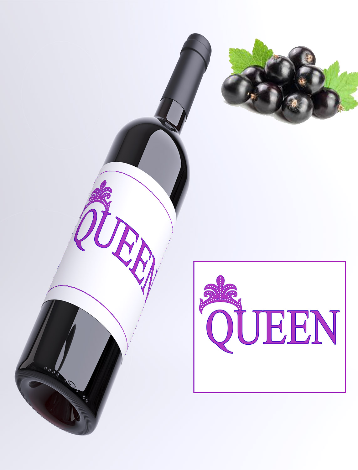 Queen - rybízové víno