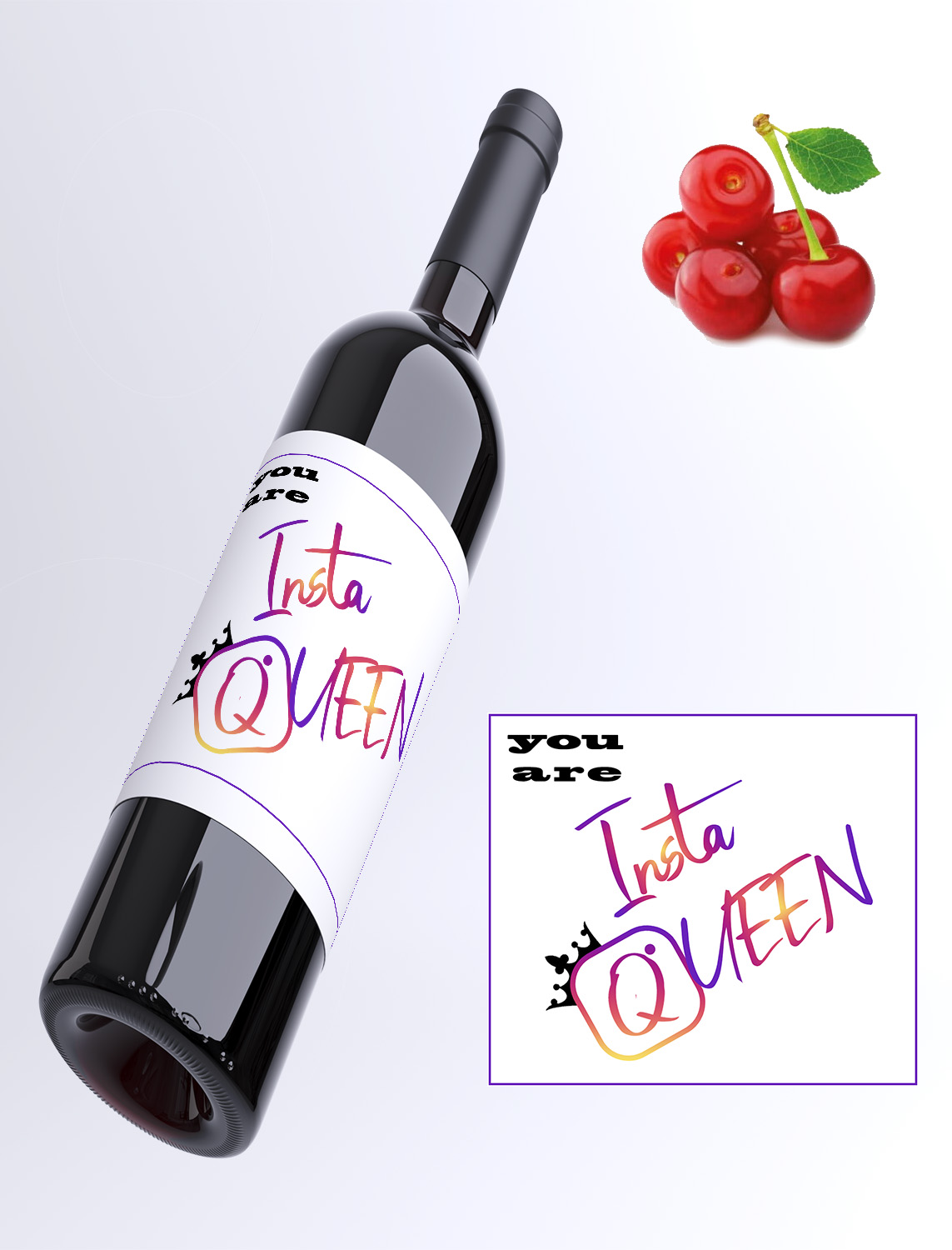 Instagram queen - Višňové víno 