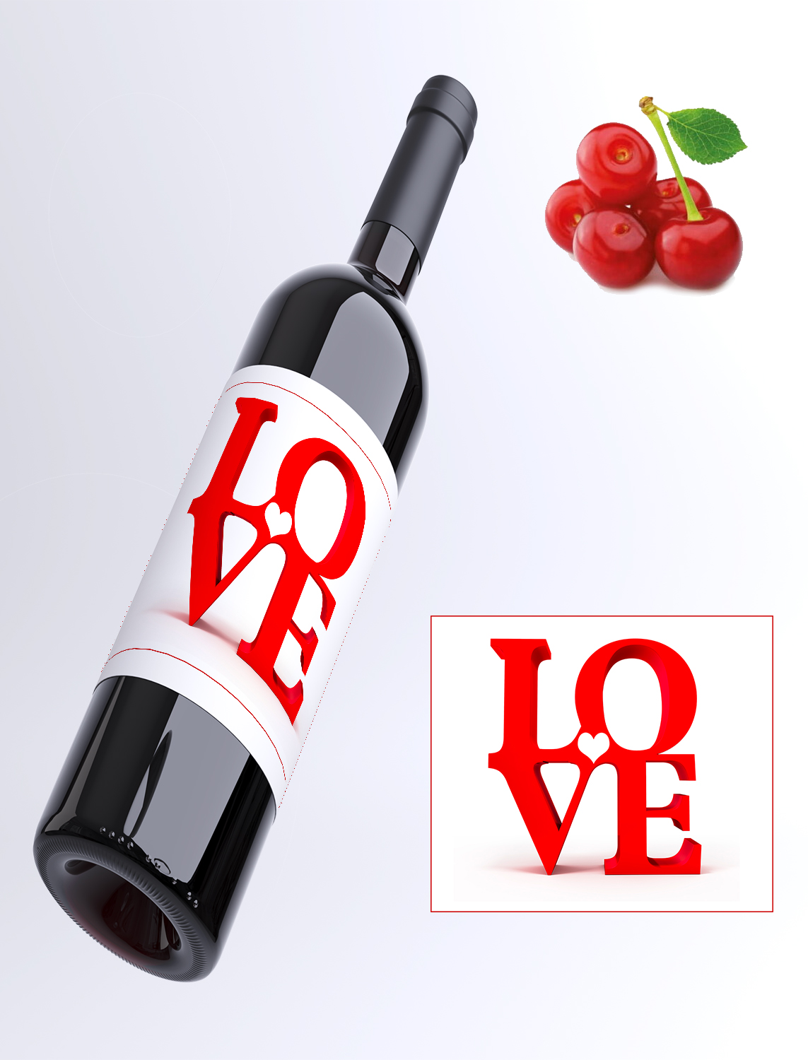LOVE - Višňové víno 