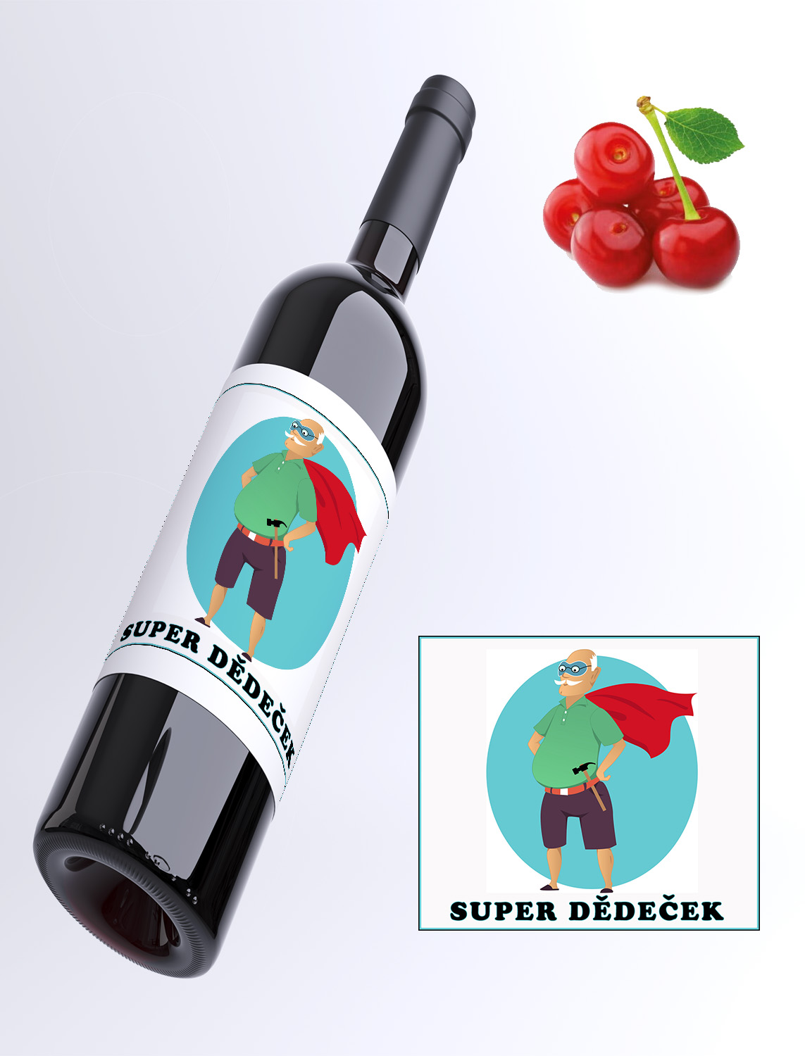 Super dědeček - Višňové víno 
