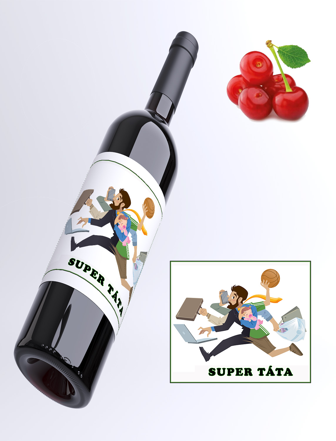 Super táta - Višňové víno 