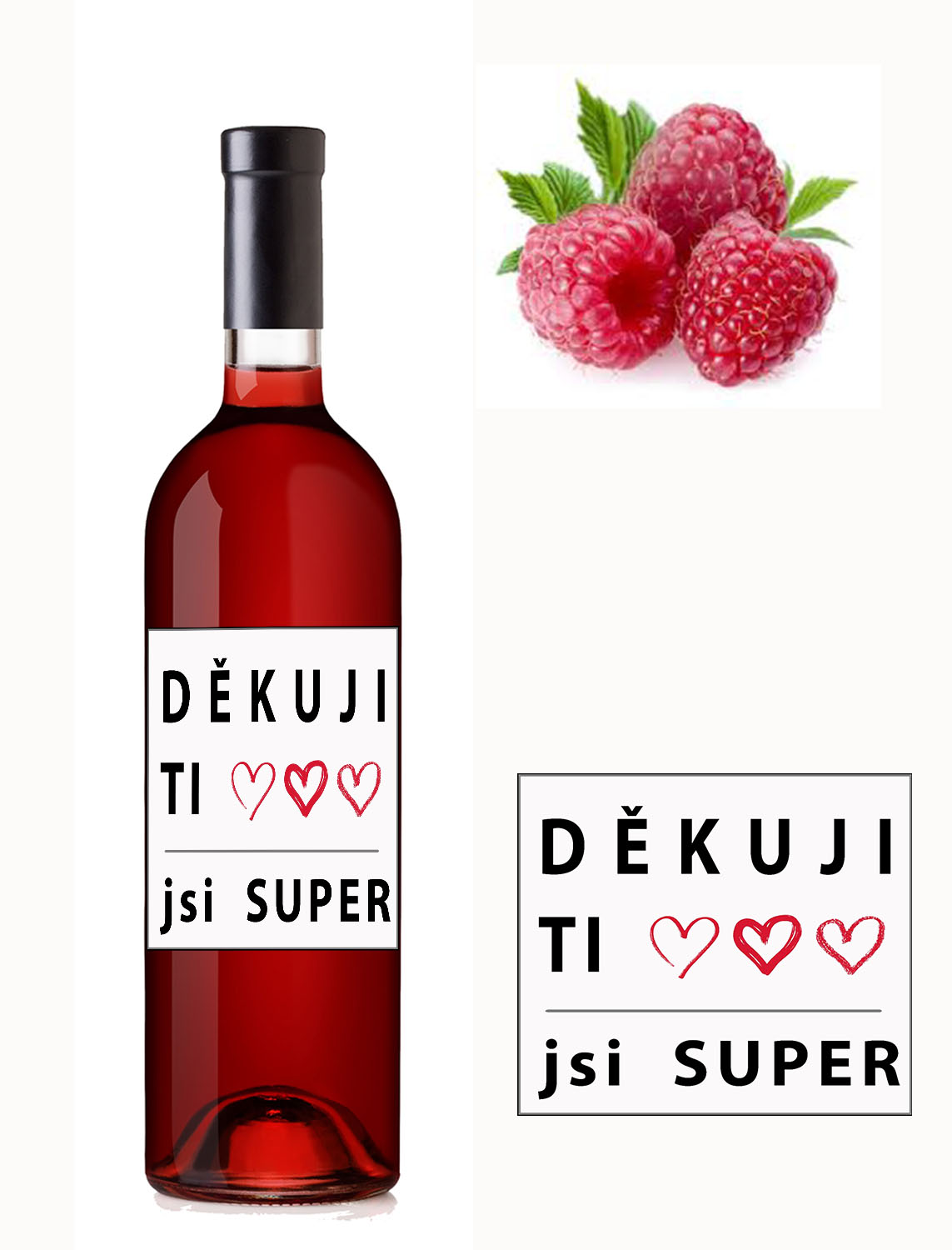 JSI SUPER - Malinové víno 