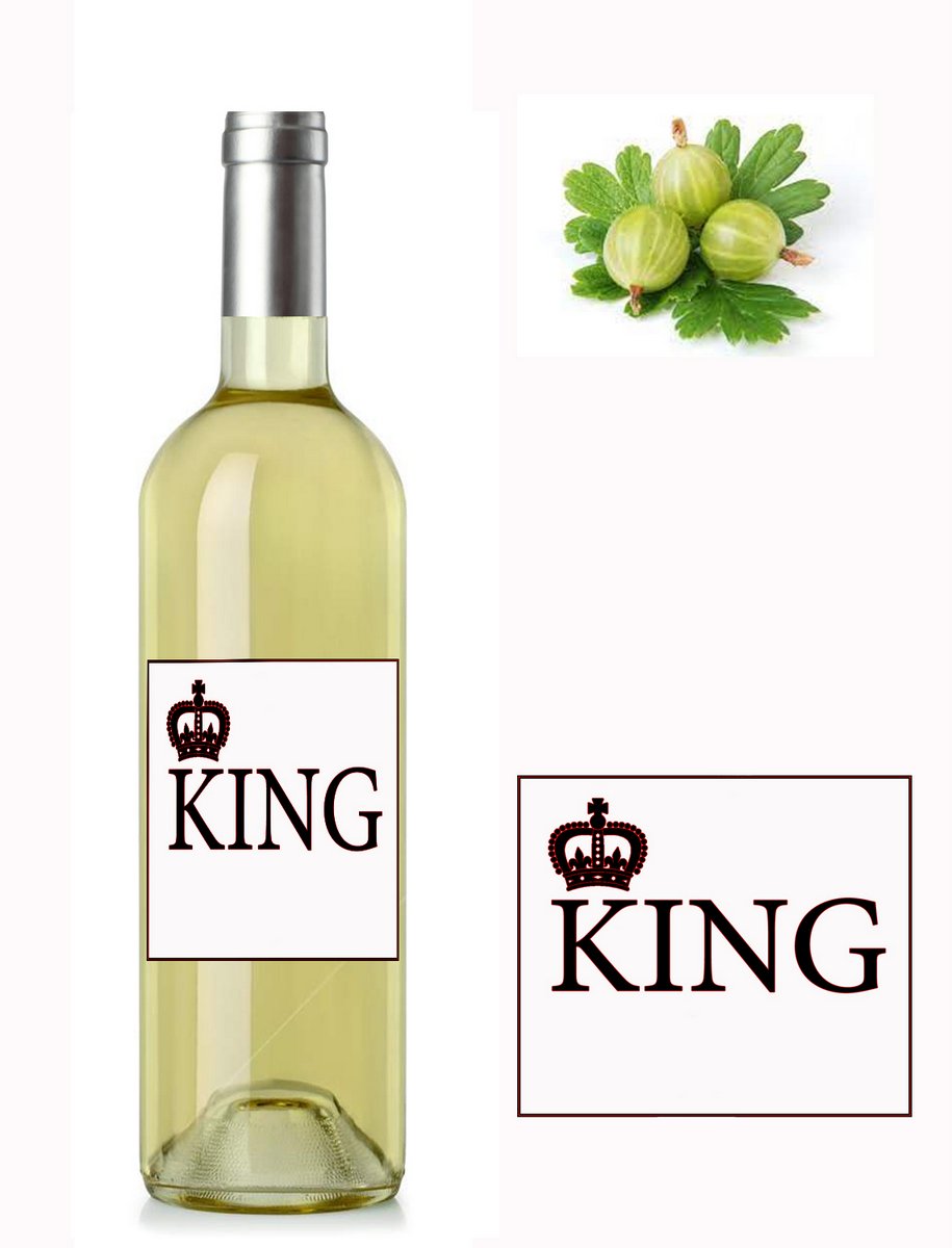 KING - Angreštové víno 