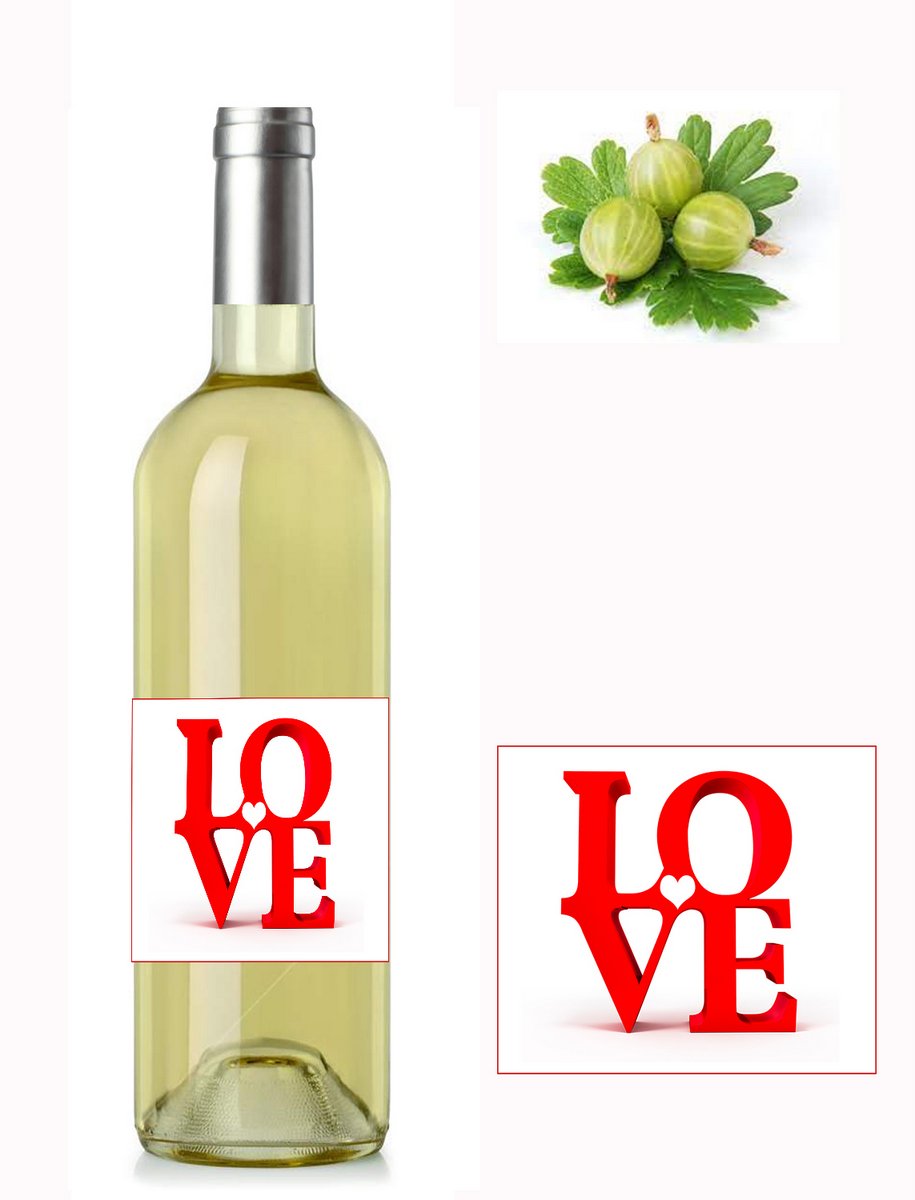 LOVE - Angreštové víno 