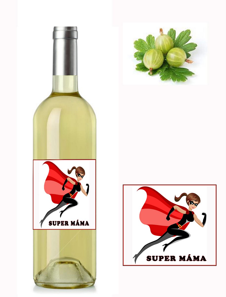 Super máma - Angreštové víno 