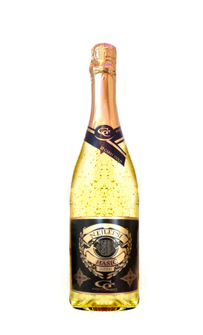 0,75 L Gold Cuvee šumivé víno se zlatem Nejlepší hasič