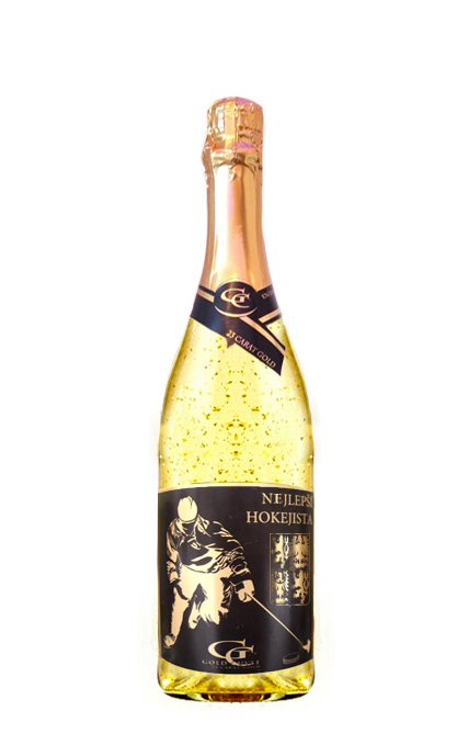 0,75 L Gold Cuvee šumivé víno se zlatem Nejlepší hokejista