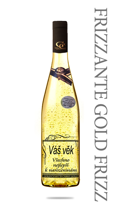 Gold Frizz fregata s 23 karátovým zlatem 0,75 Váš Věk