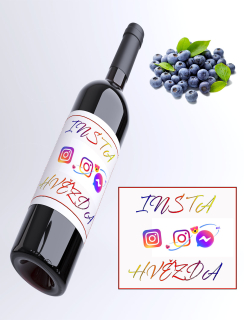 Instagram hvězda - borůvkové víno
