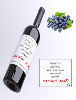 Kolaudace - borůvkové víno