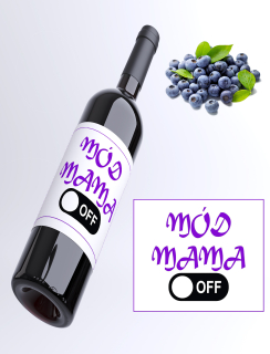 Mod mama - borůvkové víno