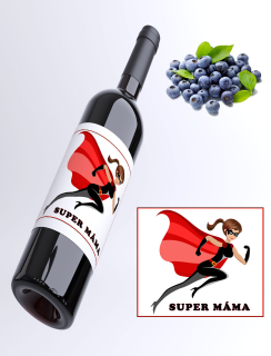 Super máma - borůvkové víno