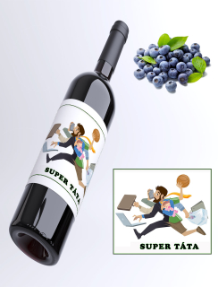 Super táta - borůvkové víno