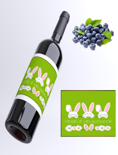 Veselé Velikonoce - borůvkové víno