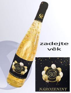 Gold Cuvee bílé se zlatem - zadejte věk