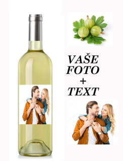 Angreštové víno  - Barevná fotografie + text