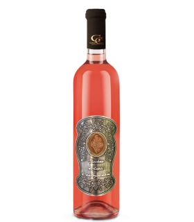 00 let (bez věku) Dárkové víno růžové - kovová etiketa 