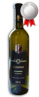 Chardonnay víno -Neskorý sběr - víno polosuché
